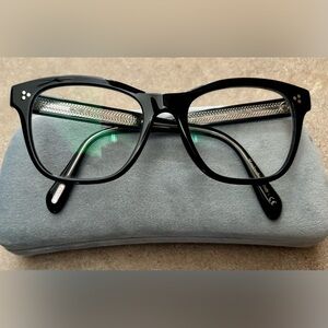 Oliver Peoples Eyeglasses Like New Ahmya Black